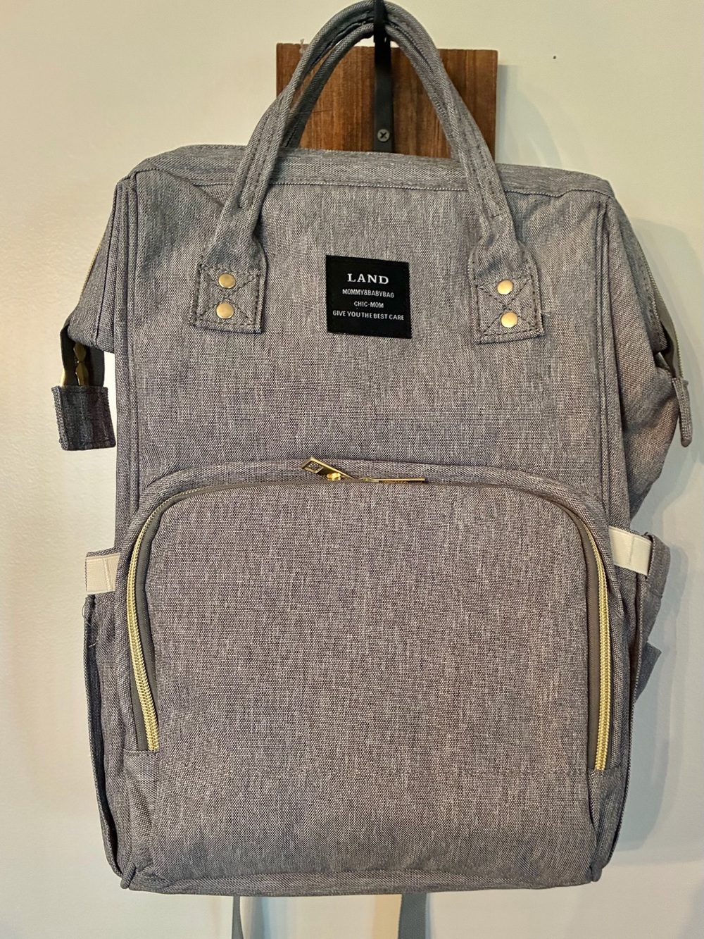 Mommy & Baby Land diaper bag back pack. New without tags